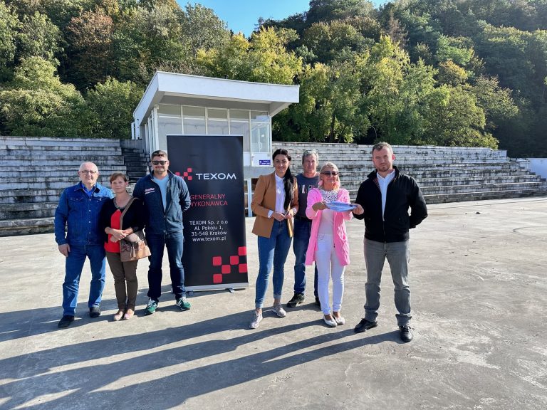 Przekazanie placu budowy przy ul. Sanockiej w Przemyślu.