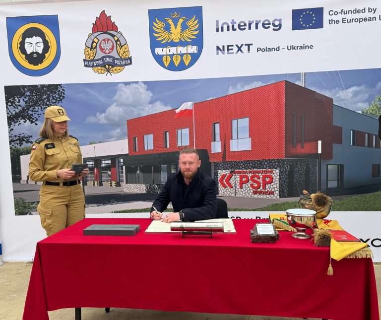 Uroczystość wmurowania kamienia węgielnego