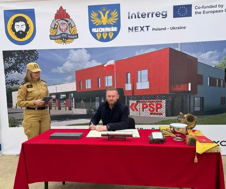 Uroczystość wmurowania kamienia węgielnego