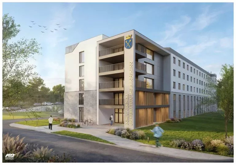 TEXOM SA rozpoczął budowę nowoczesnego domu studenckiego na Kampusie UJ