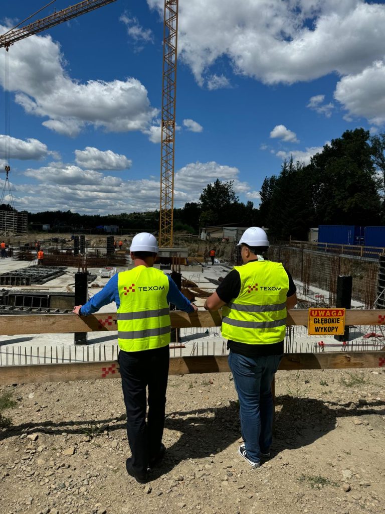 Wizyta na budowie - Kompleks basenów w Przemyślu