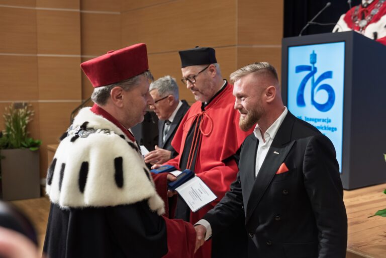 Krystian Woś odznaczony Medalem „Zasłużonym dla Politechniki Rzeszowskiej”
