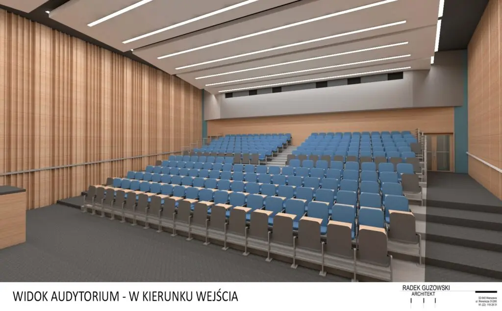 PG - wizualizacja auli 1